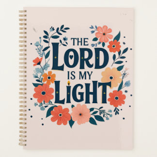 The Lord is My Light Planner 