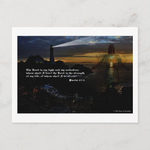 The Lord Is My Light Postcard