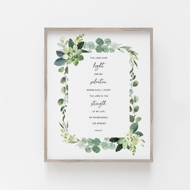 The Lord is my light Poster (Creator Uploaded)