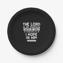 The Lord is My Portion Lamentations 3 24 Quotes