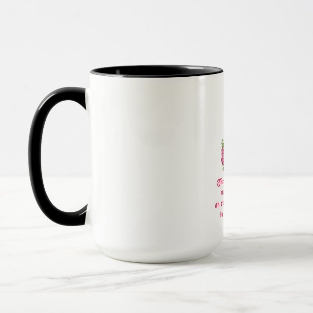 The Lord is my Rock Mug (Left)