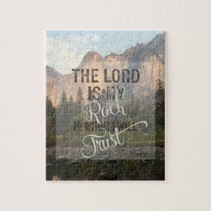 The Lord is my Rock - Ps 18:2 Jigsaw Puzzle