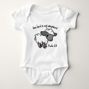 The Lord is my Shepherd Baby Bodysuit