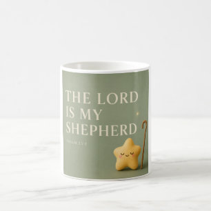 THE LORD IS MY SHEPHERD Christian Coffee Mug