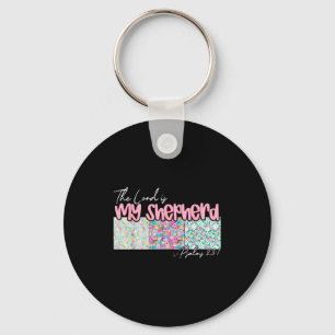 The Lord Is My Shepherd Christian Jesus Bible Vers Key Ring