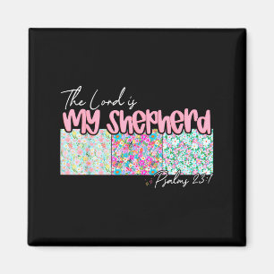 The Lord Is My Shepherd Christian Jesus Bible Vers Magnet