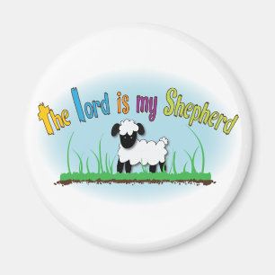 The Lord is my Shepherd Christian magnet