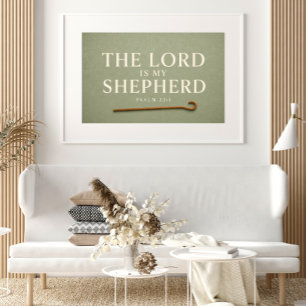 THE LORD IS MY SHEPHERD Christian Poster