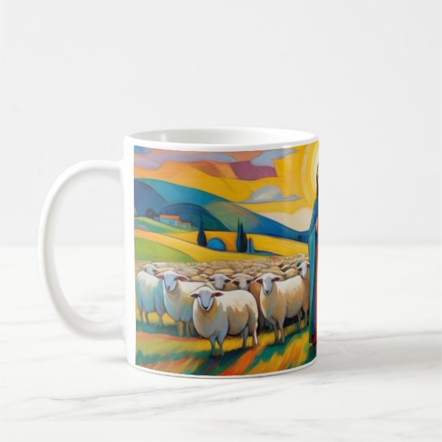 The Lord is my Shepherd Coffee Mug (Left)