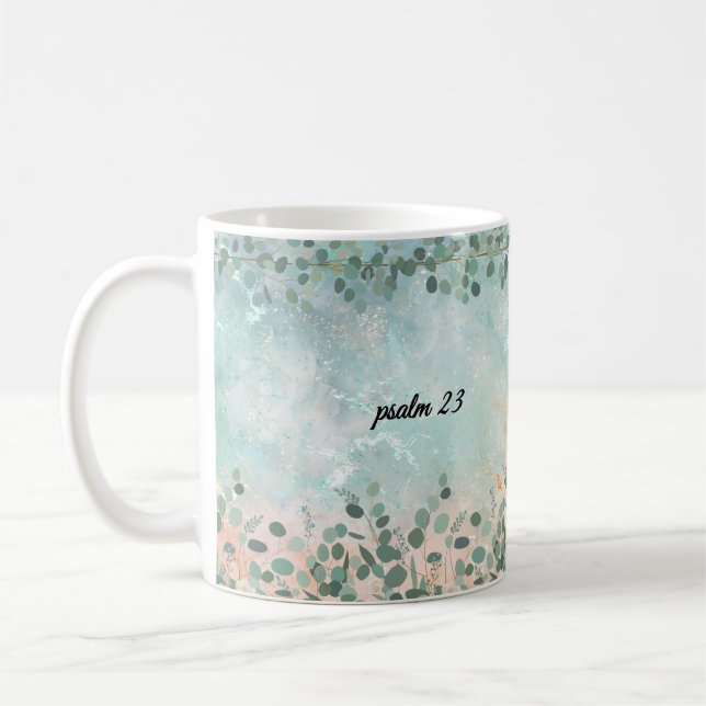 The Lord is My Shepherd Coffee Mug (Left)