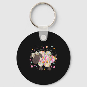 The Lord Is My Shepherd Happy Easter Jesus Christi Key Ring