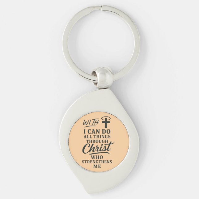 The Lord is my shepherd Key Ring (Front)