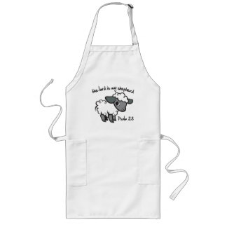 The Lord is my Shepherd Long Apron