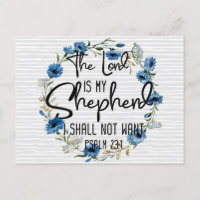 The Lord Is My Shepherd | Psalm 23:1 Bible Verse