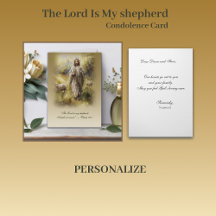 The Lord Is My shepherd — Psalm 23:1