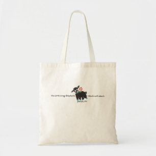 The Lord is my Shepherd Psalm 23:1 Minimalist  Tote Bag