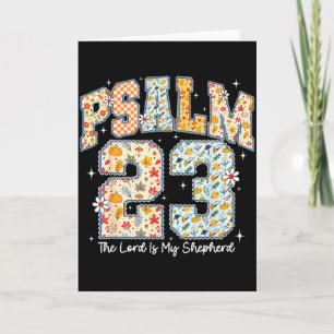 The Lord Is My Shepherd Psalm 23 Christian Bible V Card