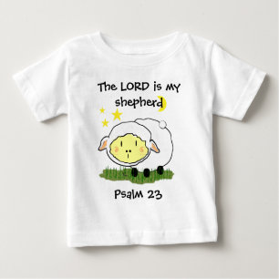 The LORD is my shepherd Psalm 23 Infant t-shirt