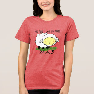 The LORD is my shepherd Psalm 23 Infant t-shirt- U Tri-Blend Shirt