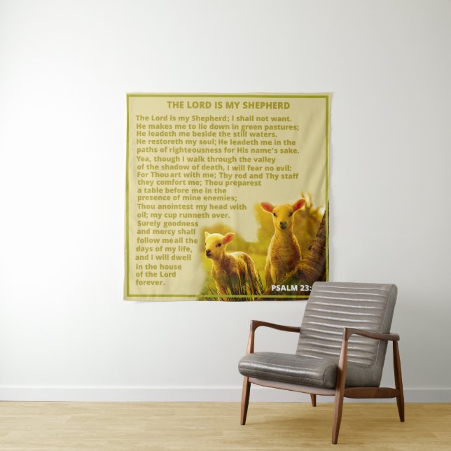 The Lord is my Shepherd  Tapestry (In Situ)