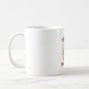 The Lord Is My Shepherd Vintage Sheep Shirt Design Coffee Mug
