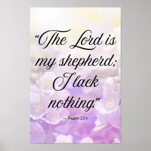 The Lord Is My Shepherd Wall Art