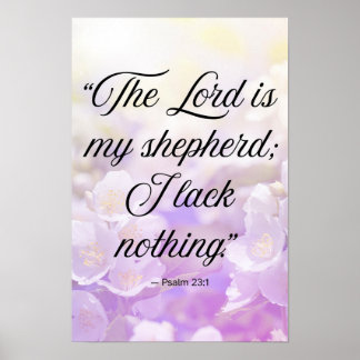 The Lord Is My Shepherd Wall Art