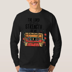 The Lord Is My Strength And My Song Religious Boho T-Shirt