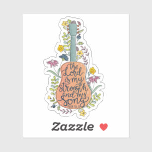 The Lord Is My Strength And Song Bible Verse 