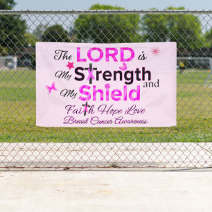 The LORD is My Strength Banner