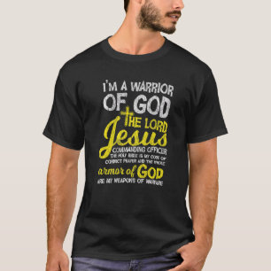 The Lord Jesus Armor Of God Cross Faith Christian T-Shirt