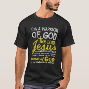The Lord Jesus Armour Of God Cross Faith Christian T-Shirt