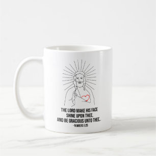 The Lord Make His Face Shine Upon Thee Coffee Mug