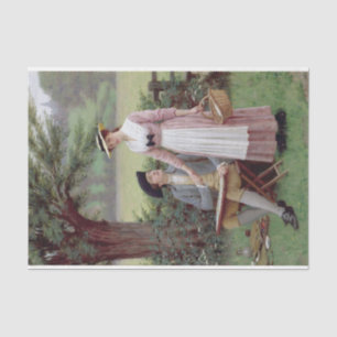 The Lord of Burleigh and his Lady Tissue Paper
