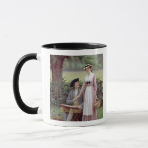 The Lord of Burleigh, Tennyson, 1919 (oil on canva Mug