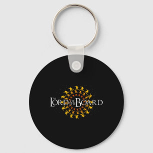 The Lord Of The Board Snowboard Skiing Funny Gift  Key Ring