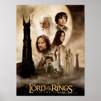 The Lord of the Rings: The Two Towers Movie Poster
