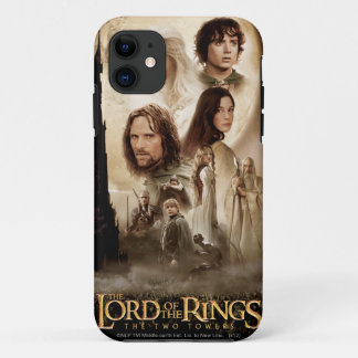The Lord of the Rings: The Two Towers Movie Poster iPhone 11 Case