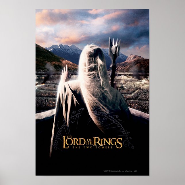THE LORD OF THE RINGS: TT Saruman Movie Poster (Front)