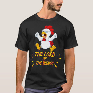 The Lord Of The Wings Chicken Bbq Humour Sarcastic T-Shirt