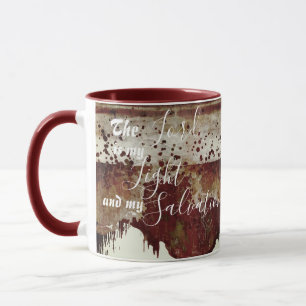 The Lord Paint drip earthenware look mug