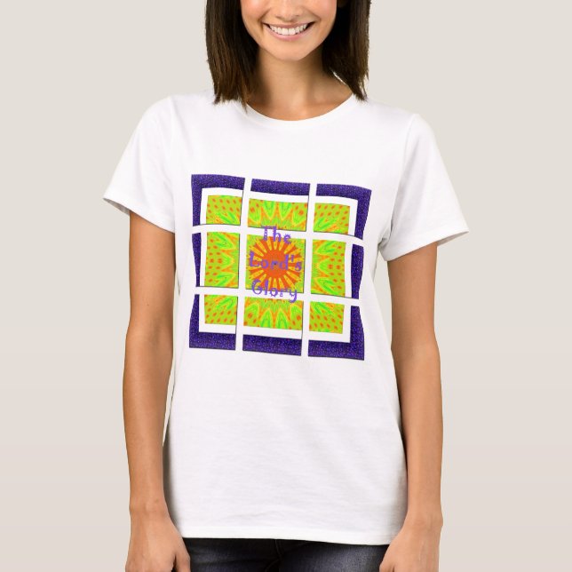 The Lord’s Glory inspired text T-Shirt (Front)