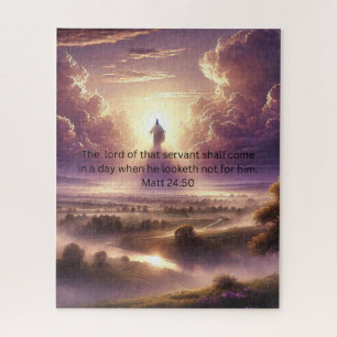 The Lord Shall Come Inspirational Puzzle