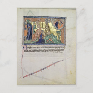 The Lord watching the people worship Postcard