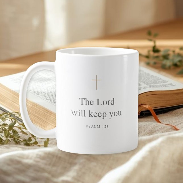 The Lord Will Keep You – Psalm 121 Mug (Creator Uploaded)