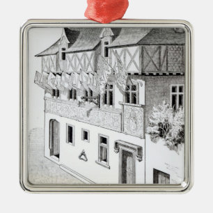 The Lords and Barons "make windows of blazons" Metal Ornament