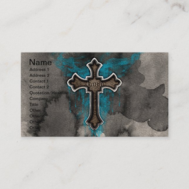 The Lord's Cross Business Card (Front)
