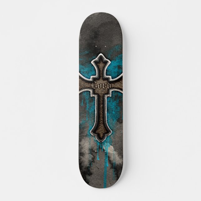 The Lord's Cross Skateboard (Front)