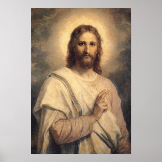 The Lord's Image - Heinrich Hofmann Poster Print (Front)