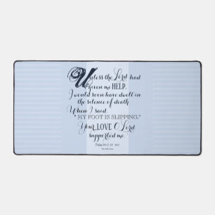 The Lord's Love & Support Desk Mat
